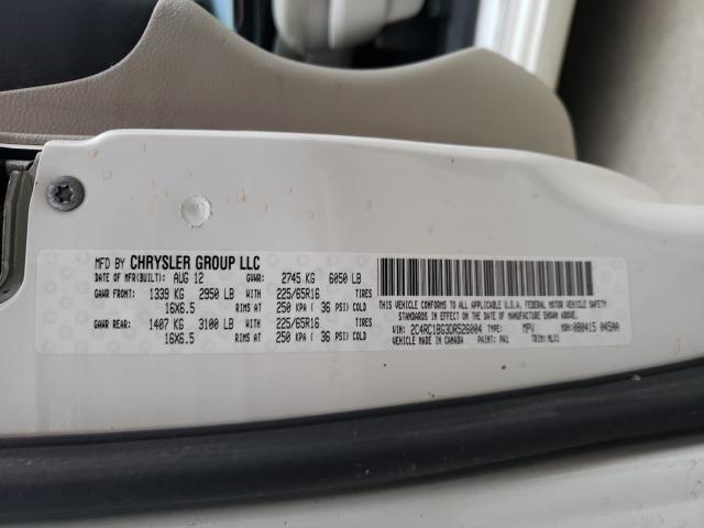 Photo 9 VIN: 2C4RC1BG3DR526004 - CHRYSLER TOWN & COU 