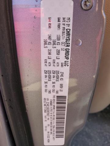 Photo 12 VIN: 2C4RC1BG3DR578037 - CHRYSLER TOWN & COU 