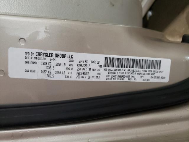 Photo 9 VIN: 2C4RC1BG3ER324099 - CHRYSLER TOWN & COU 