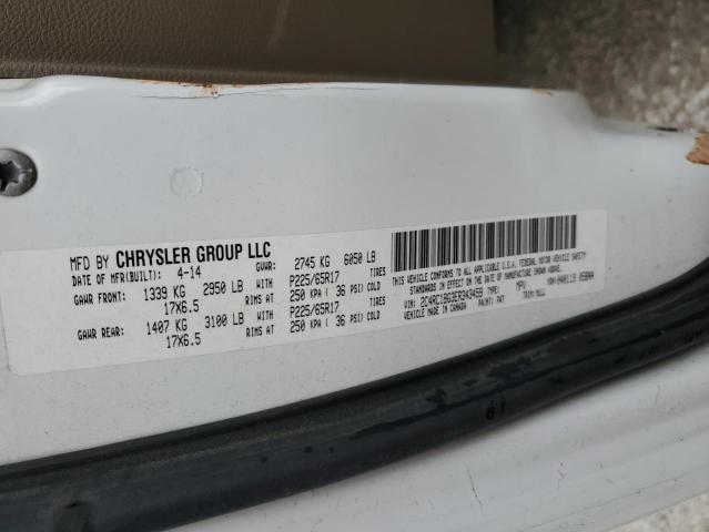 Photo 12 VIN: 2C4RC1BG3ER343459 - CHRYSLER MINIVAN 