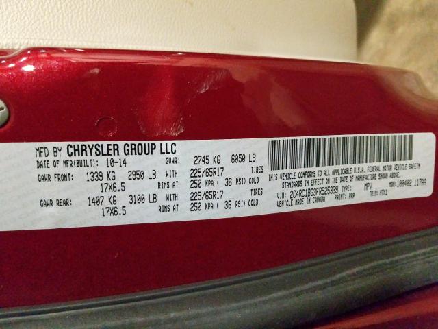 Photo 9 VIN: 2C4RC1BG3FR525339 - CHRYSLER TOWN & COU 