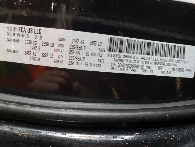 Photo 12 VIN: 2C4RC1BG3KR666115 - CHRYSLER PACIFICA 