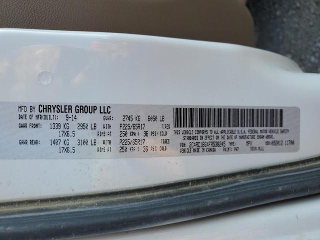 Photo 12 VIN: 2C4RC1BG4FR538245 - CHRYSLER TOWN & COU 