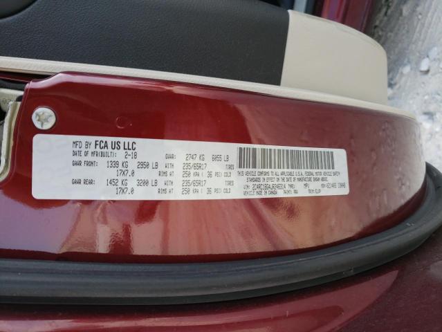 Photo 9 VIN: 2C4RC1BG4JR246314 - CHRYSLER PACIFICA T 