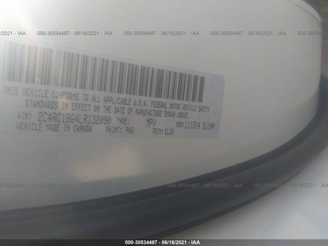 Photo 8 VIN: 2C4RC1BG4LR132090 - CHRYSLER PACIFICA 