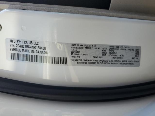 Photo 12 VIN: 2C4RC1BG4NR128480 - CHRYSLER PACIFICA T 