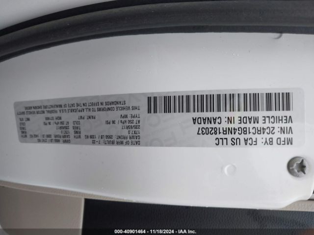 Photo 8 VIN: 2C4RC1BG4NR182037 - CHRYSLER PACIFICA 