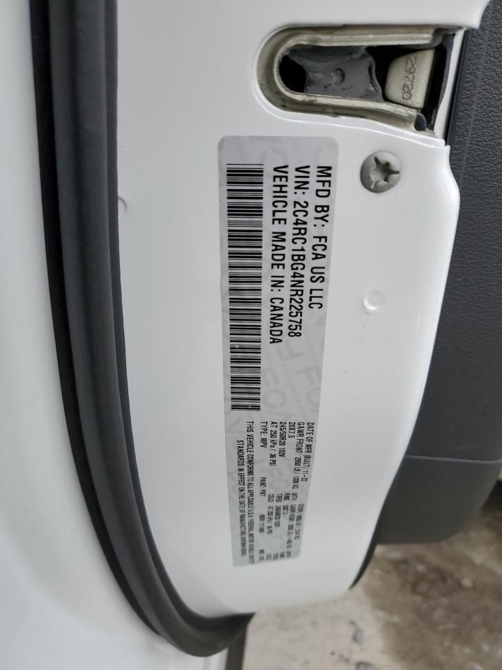 Photo 13 VIN: 2C4RC1BG4NR225758 - CHRYSLER PACIFICA 