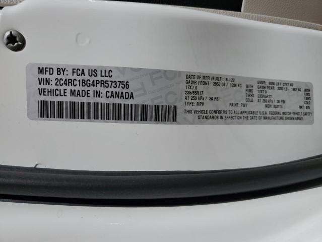 Photo 12 VIN: 2C4RC1BG4PR573756 - CHRYSLER PACIFICA 