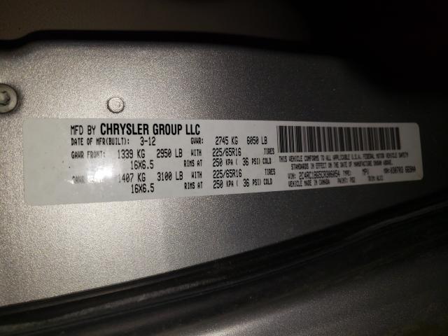 Photo 9 VIN: 2C4RC1BG5CR306054 - CHRYSLER TOWN &AMP COU 