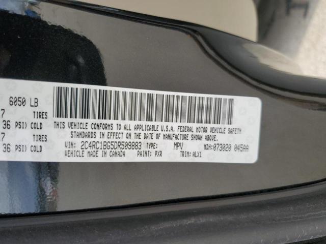 Photo 12 VIN: 2C4RC1BG5DR509883 - CHRYSLER MINIVAN 