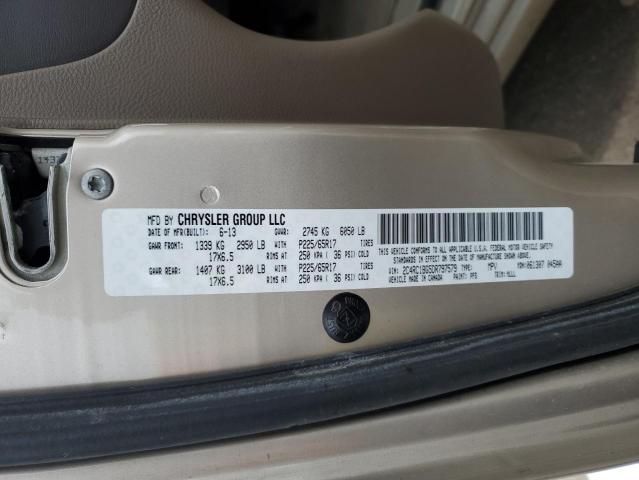 Photo 12 VIN: 2C4RC1BG5DR797579 - CHRYSLER TOWN & COU 