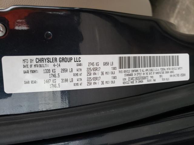 Photo 9 VIN: 2C4RC1BG5ER368072 - CHRYSLER TOWN & COU 