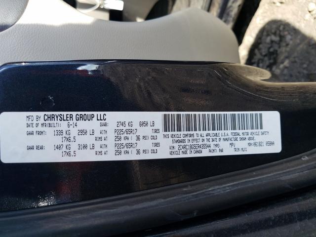 Photo 9 VIN: 2C4RC1BG5ER435544 - CHRYSLER TOWN & COU 