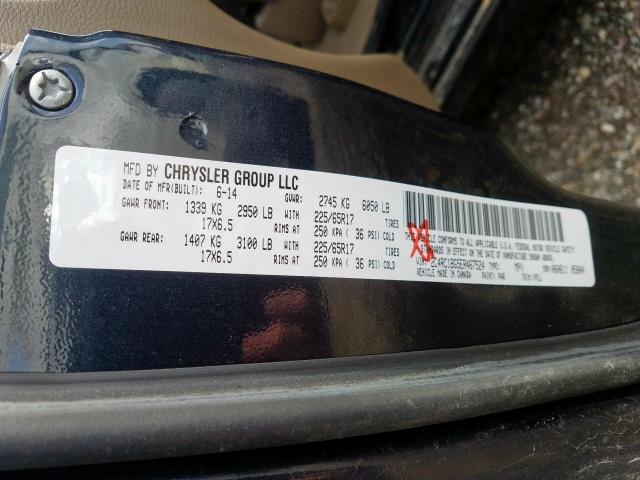 Photo 9 VIN: 2C4RC1BG5ER467524 - CHRYSLER TOWN & COU 