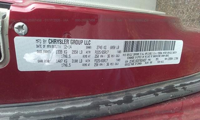 Photo 8 VIN: 2C4RC1BG5FR654697 - CHRYSLER TOWN AND COUNTRY 