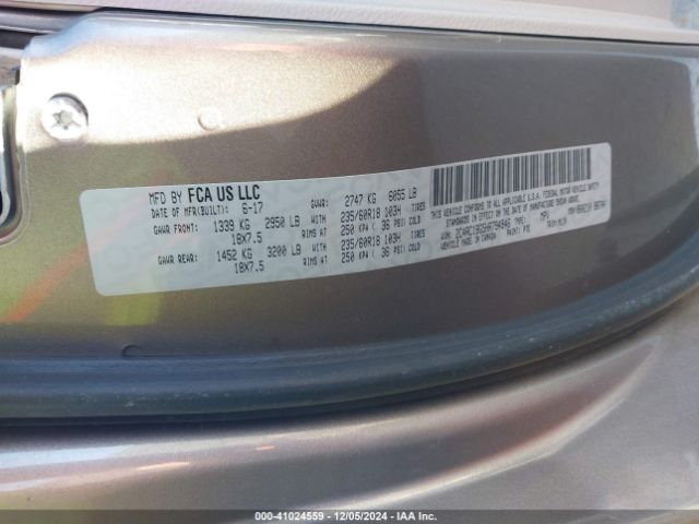 Photo 8 VIN: 2C4RC1BG5HR794946 - CHRYSLER PACIFICA 