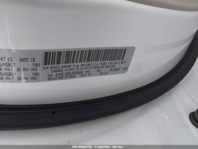 Photo 8 VIN: 2C4RC1BG5JR269956 - CHRYSLER PACIFICA 