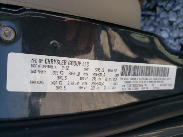 Photo 9 VIN: 2C4RC1BG6CR279446 - CHRYSLER TOWN &AMP COU 