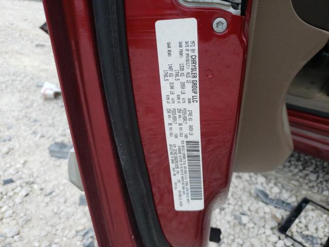 Photo 9 VIN: 2C4RC1BG6DR510296 - CHRYSLER TOWN &AMP COU 