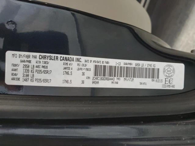 Photo 12 VIN: 2C4RC1BG6DR664443 - CHRYSLER TOWN & COU 