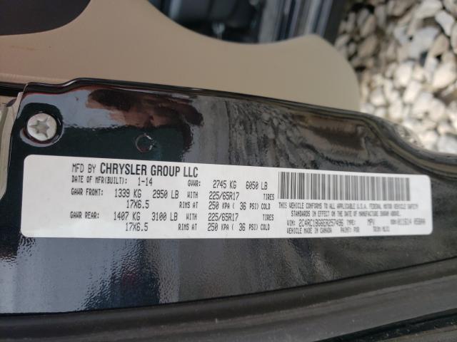 Photo 9 VIN: 2C4RC1BG6ER257496 - CHRYSLER TOWN &AMP COU 