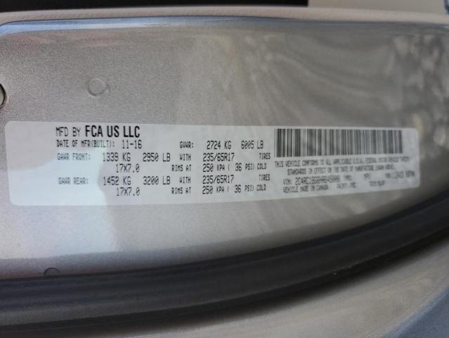 Photo 13 VIN: 2C4RC1BG6HR645008 - CHRYSLER PACIFICA T 