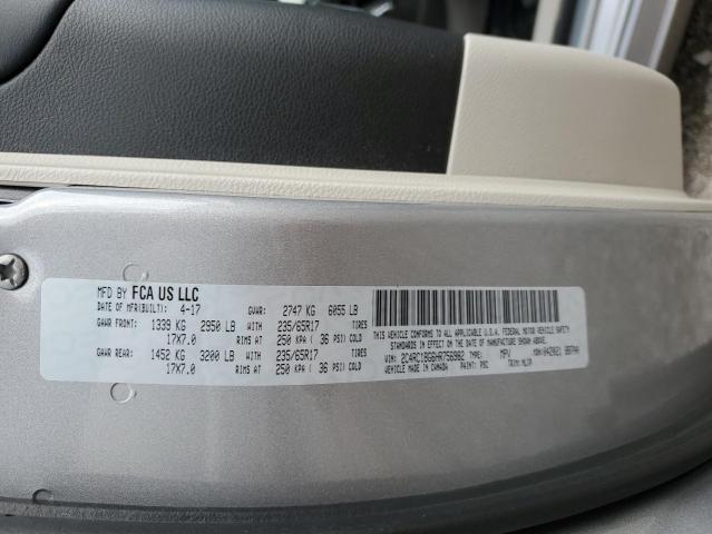 Photo 12 VIN: 2C4RC1BG6HR756982 - CHRYSLER PACIFICA T 