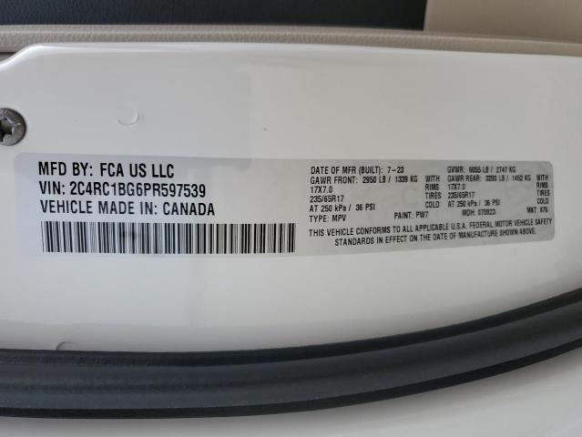 Photo 13 VIN: 2C4RC1BG6PR597539 - CHRYSLER PACIFICA T 