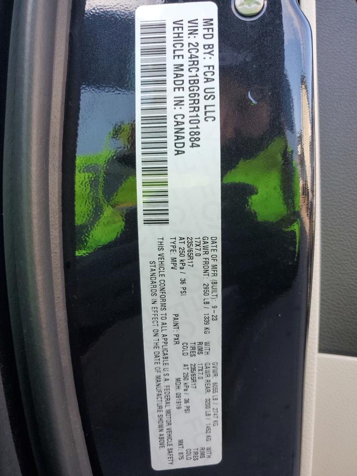 Photo 12 VIN: 2C4RC1BG6RR101884 - CHRYSLER PACIFICA 