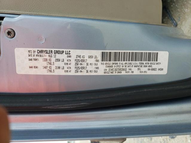 Photo 12 VIN: 2C4RC1BG7DR539032 - CHRYSLER TOWN & COU 