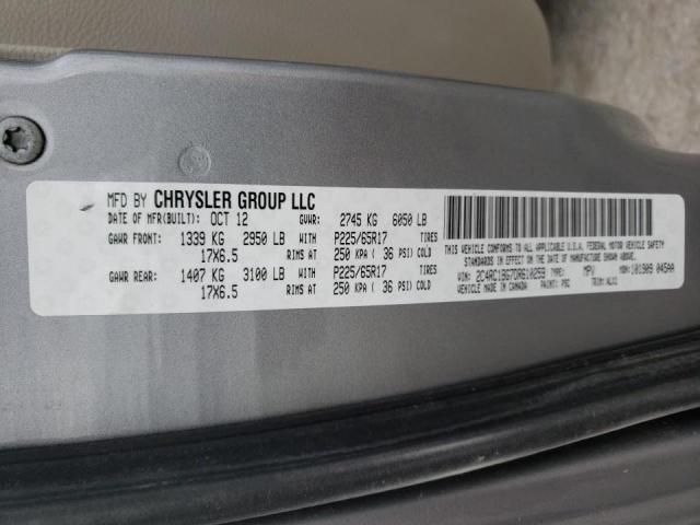 Photo 9 VIN: 2C4RC1BG7DR610259 - CHRYSLER TOWN &AMP COU 