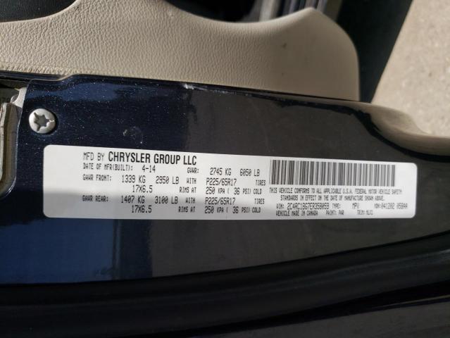 Photo 9 VIN: 2C4RC1BG7ER358059 - CHRYSLER TOWN &AMP COU 