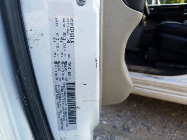 Photo 9 VIN: 2C4RC1BG7GR268736 - CHRYSLER TOWN & COUNTRY 