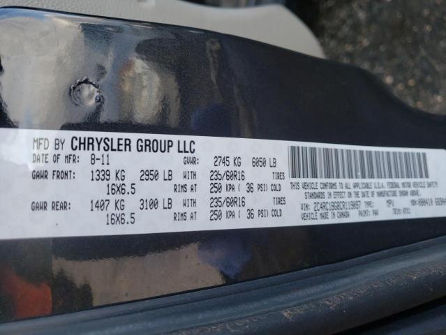 Photo 9 VIN: 2C4RC1BG8CR119097 - CHRYSLER MINIVAN 