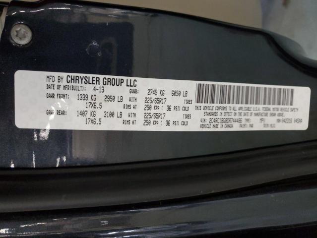 Photo 9 VIN: 2C4RC1BG8DR744486 - CHRYSLER TOWN & COU 