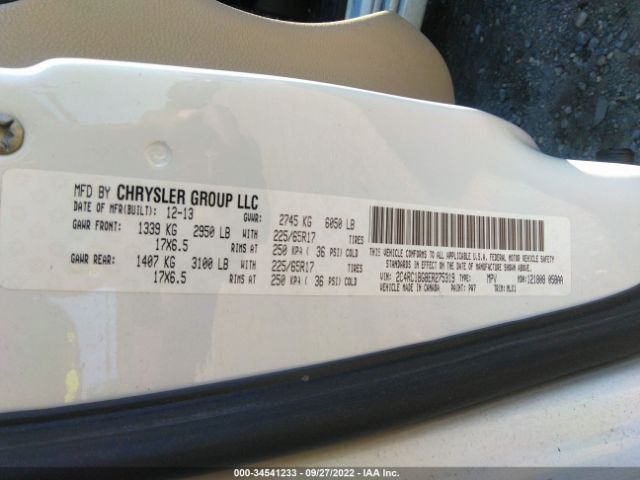 Photo 8 VIN: 2C4RC1BG8ER275319 - CHRYSLER TOWN & COUNTRY 