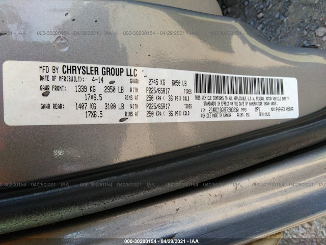 Photo 8 VIN: 2C4RC1BG8ER383830 - CHRYSLER TOWN & COUNTRY 