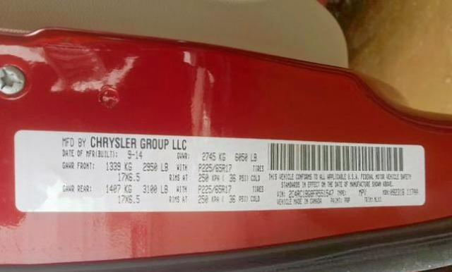 Photo 9 VIN: 2C4RC1BG8FR551547 - CHRYSLER TOWN AND COUNTRY 