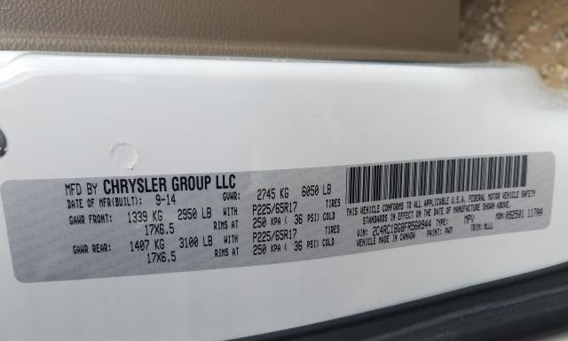 Photo 9 VIN: 2C4RC1BG8FR560944 - CHRYSLER TOWN AND COUNTRY 