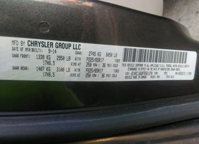 Photo 8 VIN: 2C4RC1BG8FR561270 - CHRYSLER TOWN & COU 