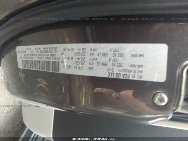 Photo 8 VIN: 2C4RC1BG8KR721416 - CHRYSLER PACIFICA 