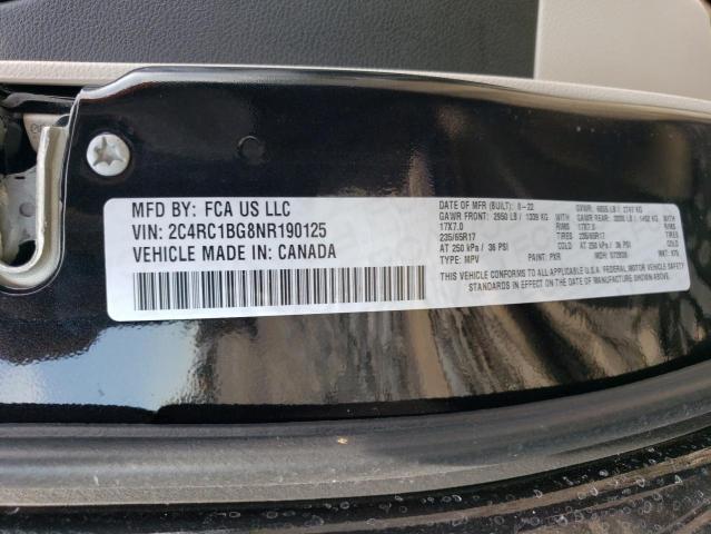 Photo 12 VIN: 2C4RC1BG8NR190125 - CHRYSLER PACIFICA 