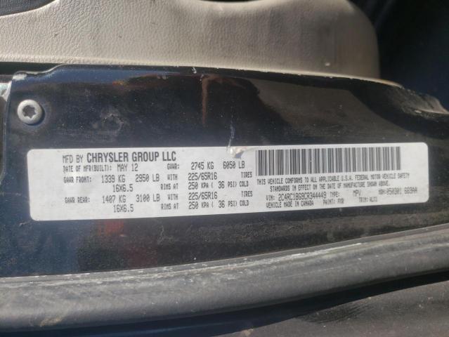 Photo 9 VIN: 2C4RC1BG9CR344449 - CHRYSLER TOWN & COU 