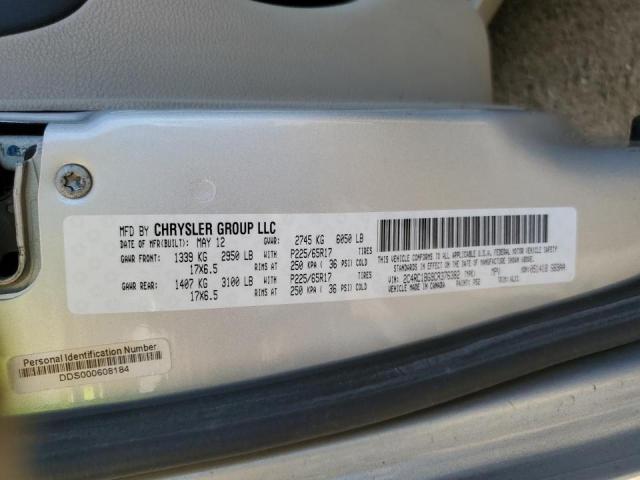 Photo 9 VIN: 2C4RC1BG9CR376382 - CHRYSLER TOWN & COU 