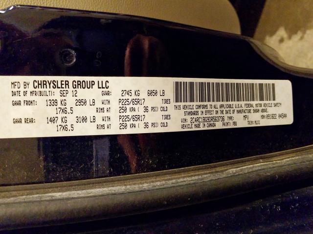 Photo 9 VIN: 2C4RC1BG9DR563736 - CHRYSLER TOWN & COU 