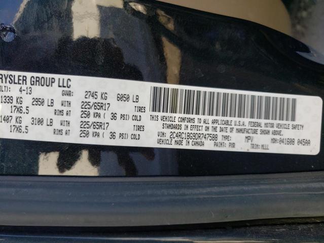 Photo 9 VIN: 2C4RC1BG9DR747588 - CHRYSLER TOWN &AMP COU 