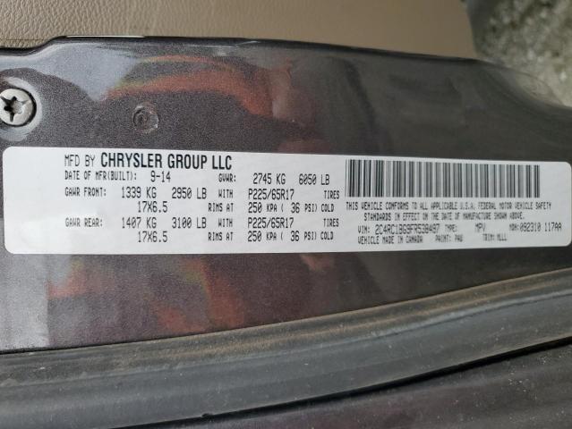 Photo 12 VIN: 2C4RC1BG9FR538497 - CHRYSLER TOWN & COU 
