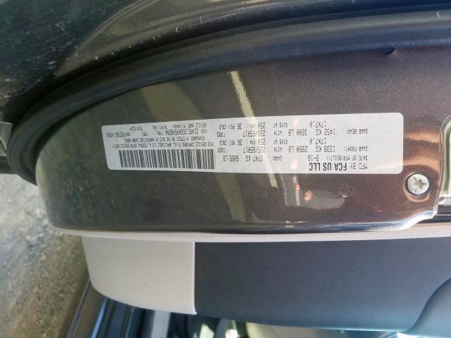 Photo 9 VIN: 2C4RC1BG9KR548294 - CHRYSLER PACIFICA T 