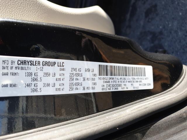 Photo 9 VIN: 2C4RC1BGXCR258891 - CHRYSLER TOWN AND C 